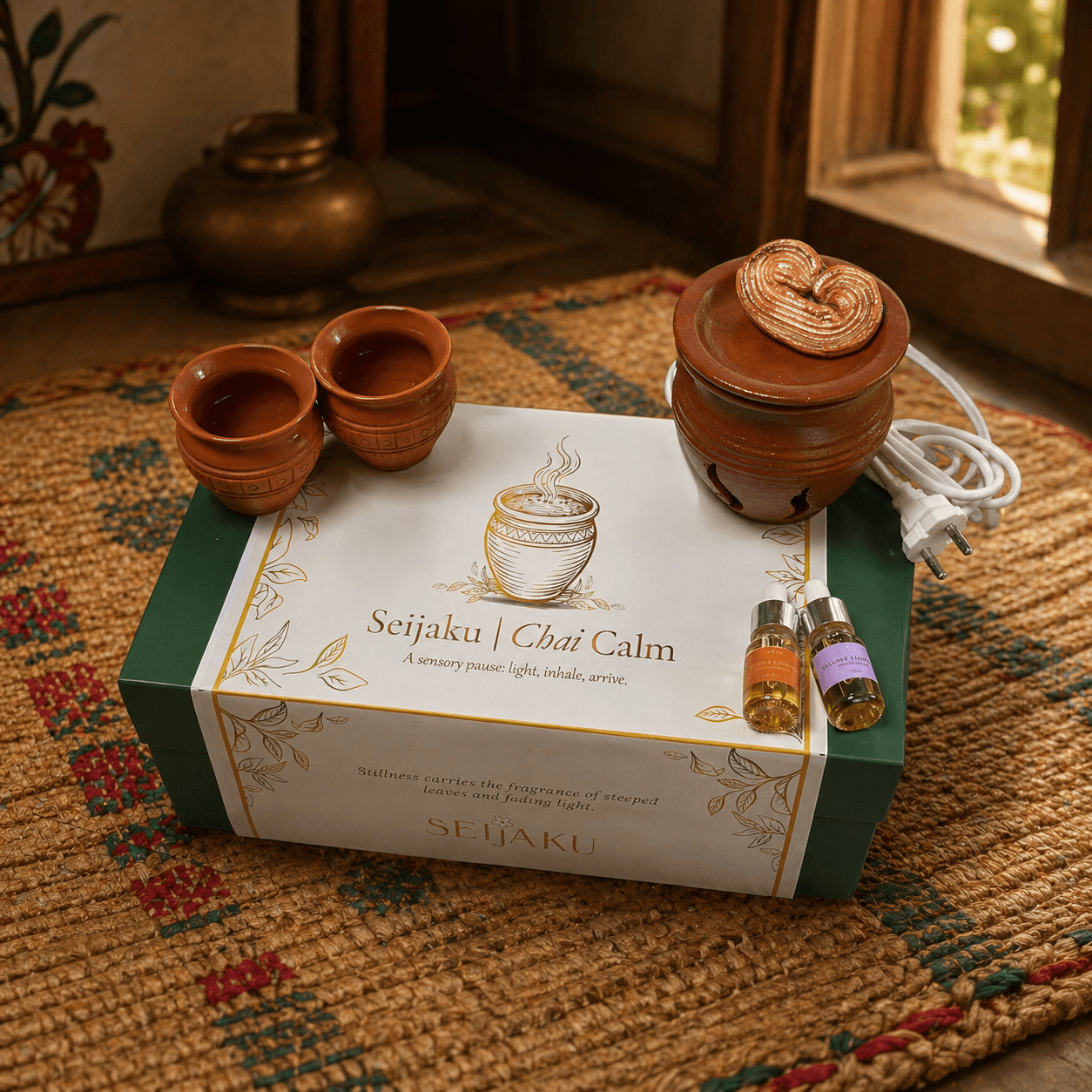 The Calm Ritual: A 2-Min Evening Reset with Kolkata Chai Calm Box